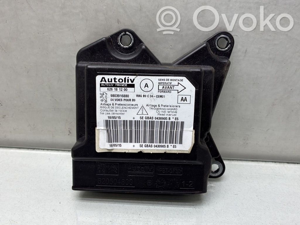 Peugeot Partner Unitate/modul de comandă airbaguri