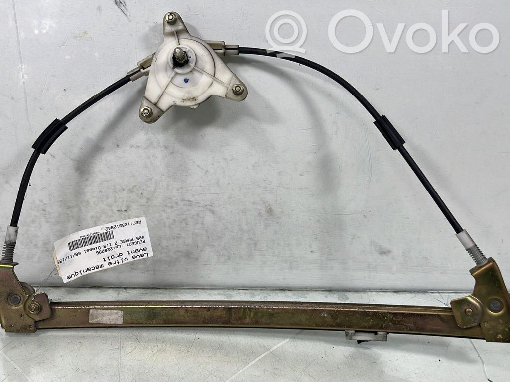 Peugeot 405 Alzacristalli manuale della portiera anteriore 