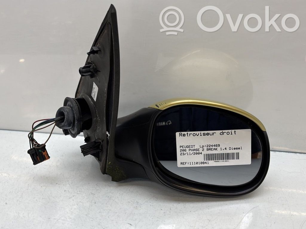 Peugeot 206 Espejo lateral manual 