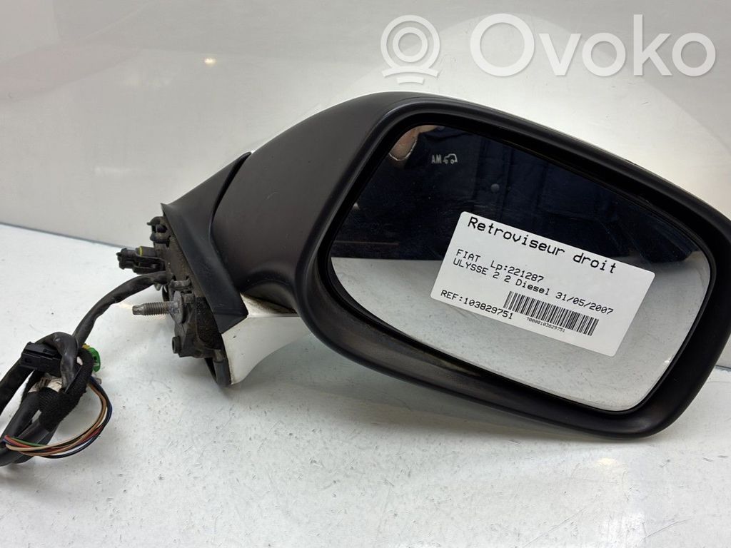 Fiat Ulysse Oglindă exterioară manuală