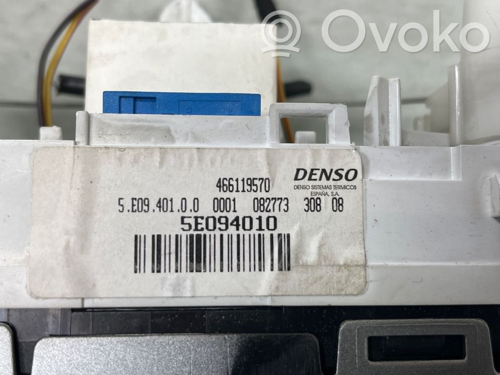 Opel Corsa D Climate control unit 