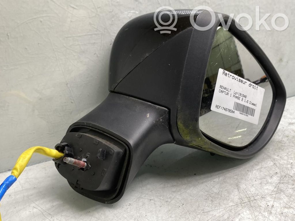 Renault Captur Manuaalinen sivupeili 