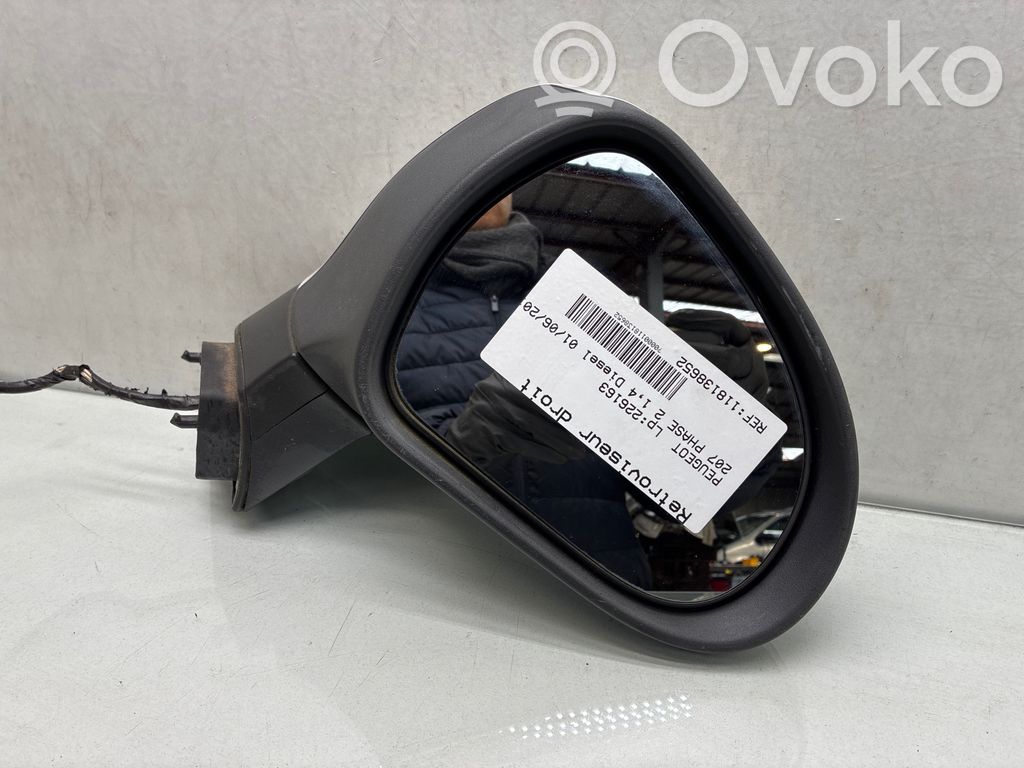 Peugeot 207 Espejo lateral manual 