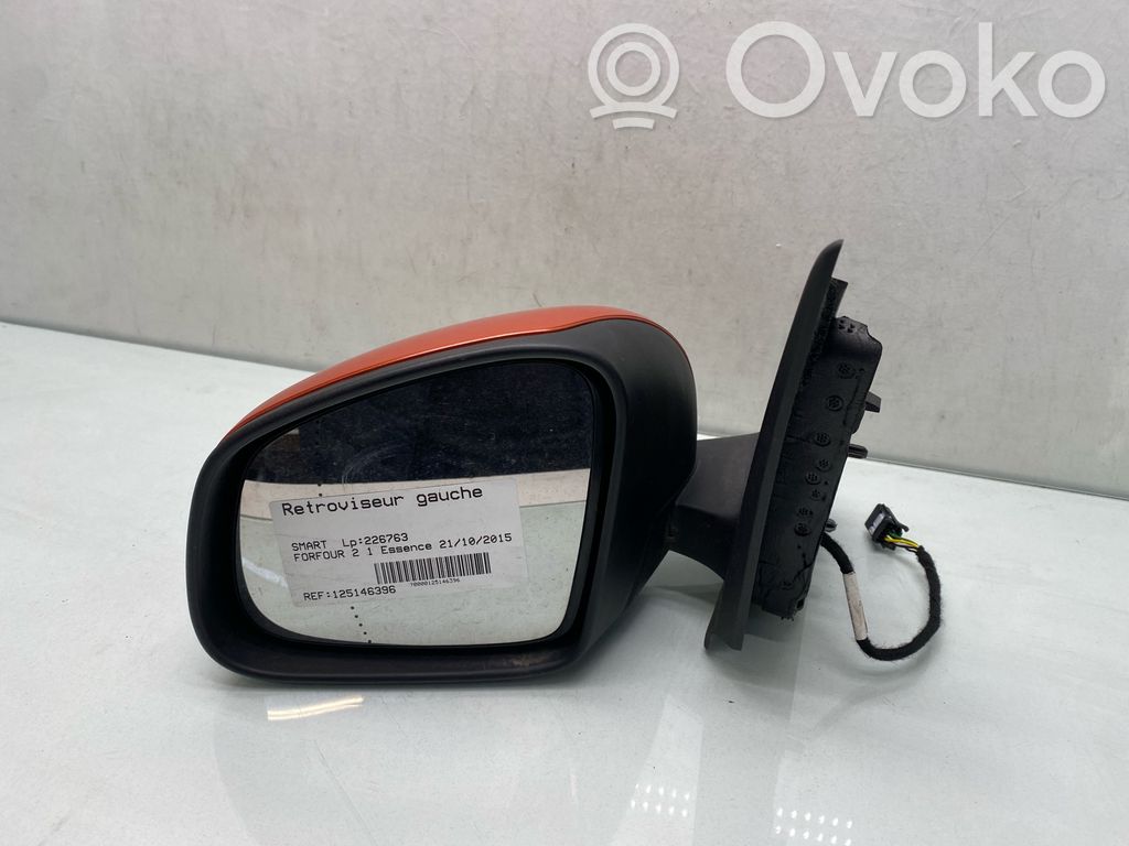 Smart ForFour II W453 Manualne lusterko boczne drzwi przednich 