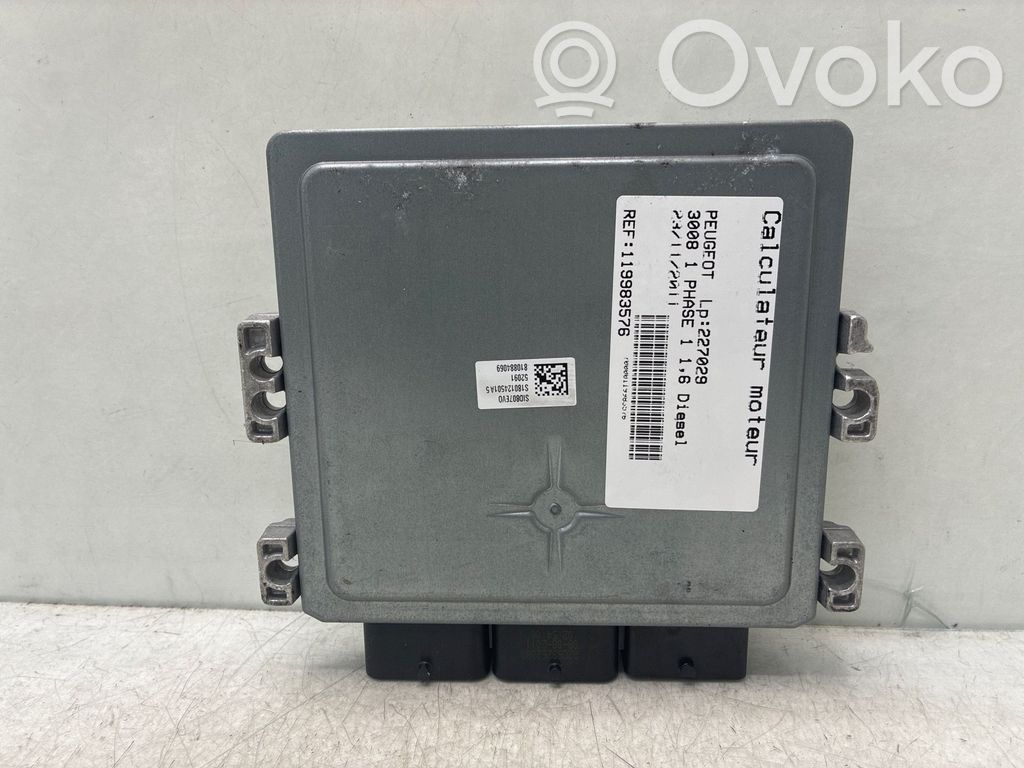 Peugeot 3008 I Unitate/modul de control motor 