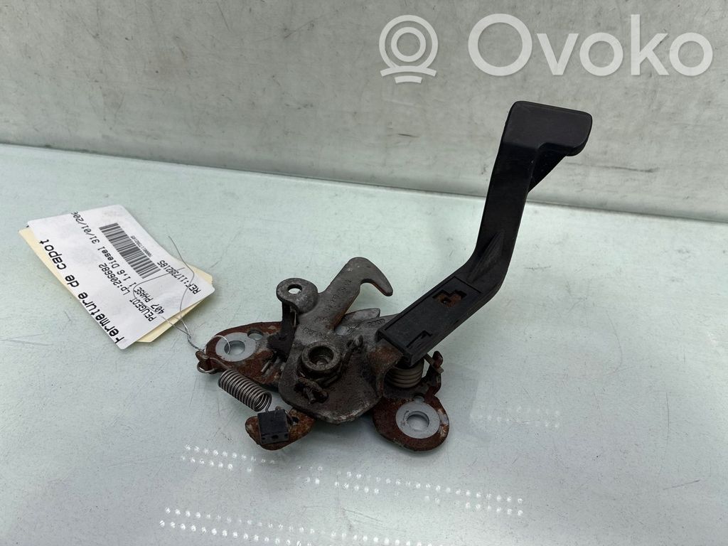 Peugeot 407 Chiusura/serratura vano motore/cofano 