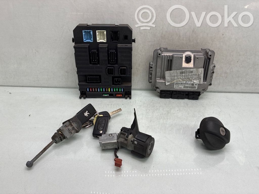 Peugeot 207 Kit centralina motore ECU e serratura