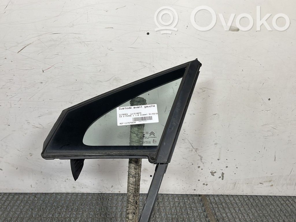Citroen C3 Ventanilla de ventilación de la puerta delantera cuatro puertas
