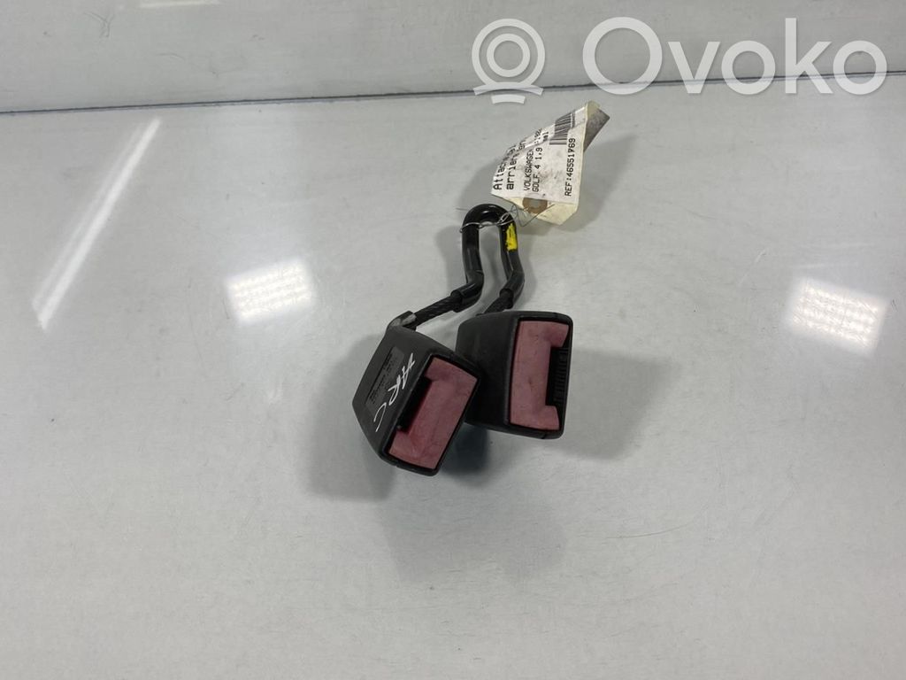 Volkswagen Golf IV Boucle de ceinture de sécurité arrière centrale