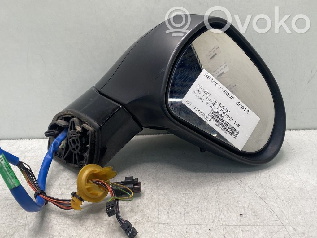 Peugeot 308 Oglindă exterioară manuală 