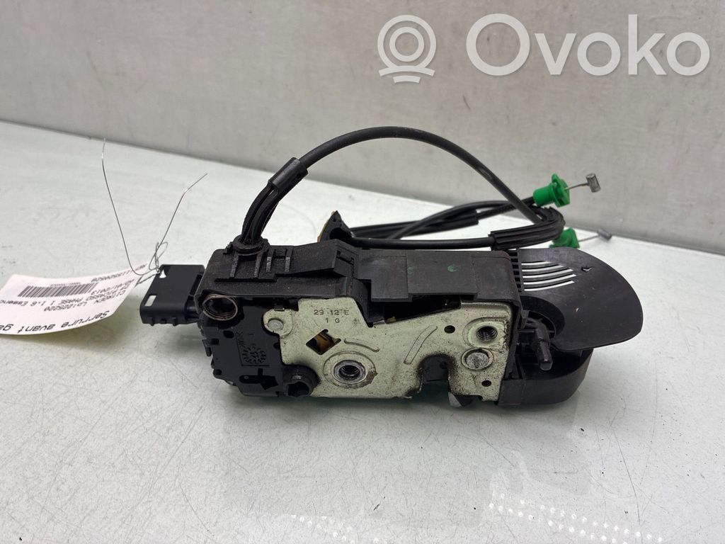 Citroen C3 Picasso Zamek drzwi przednich 