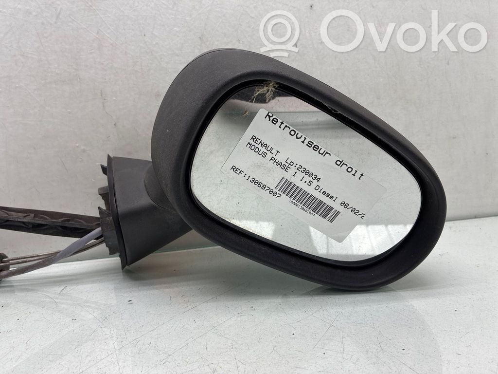 Renault Modus Außenspiegel mechanisch 