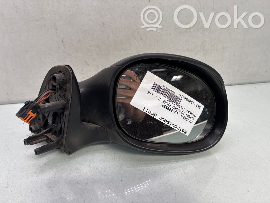 Citroen Xsara Picasso Manualne lusterko boczne drzwi przednich 