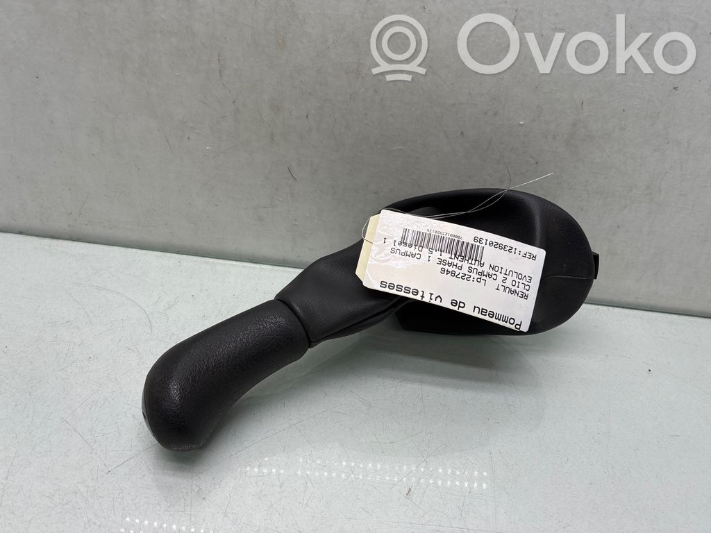 Renault Clio II Revêtement pommeau de levier de vitesses cuir