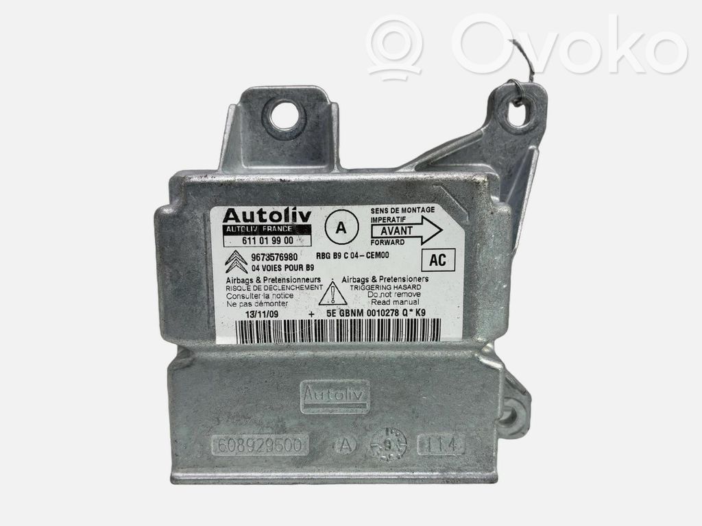 Peugeot Partner Unitate/modul de comandă airbaguri 