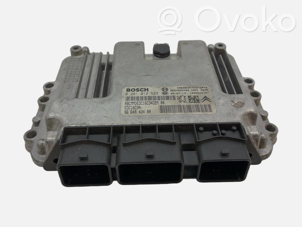 Peugeot 207 Unitate/modul de control motor 