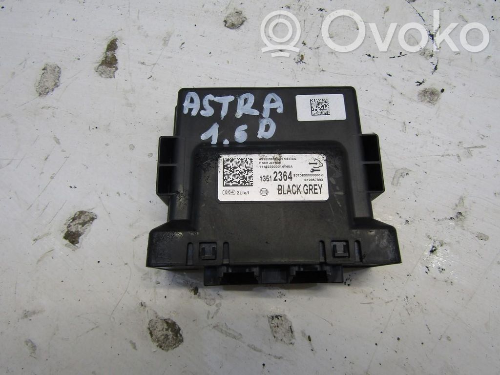 Opel Astra K Parking PDC control unit/module 