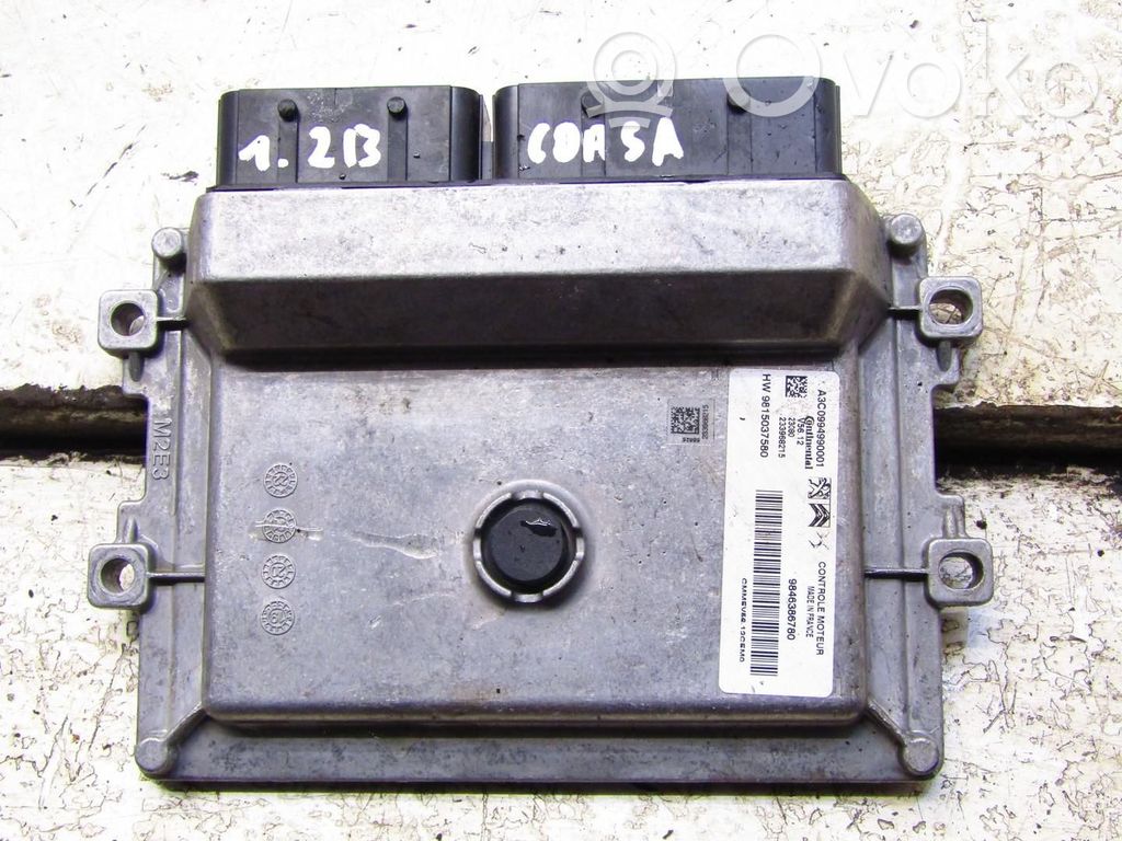 Opel Corsa F Engine control unit/module ECU 