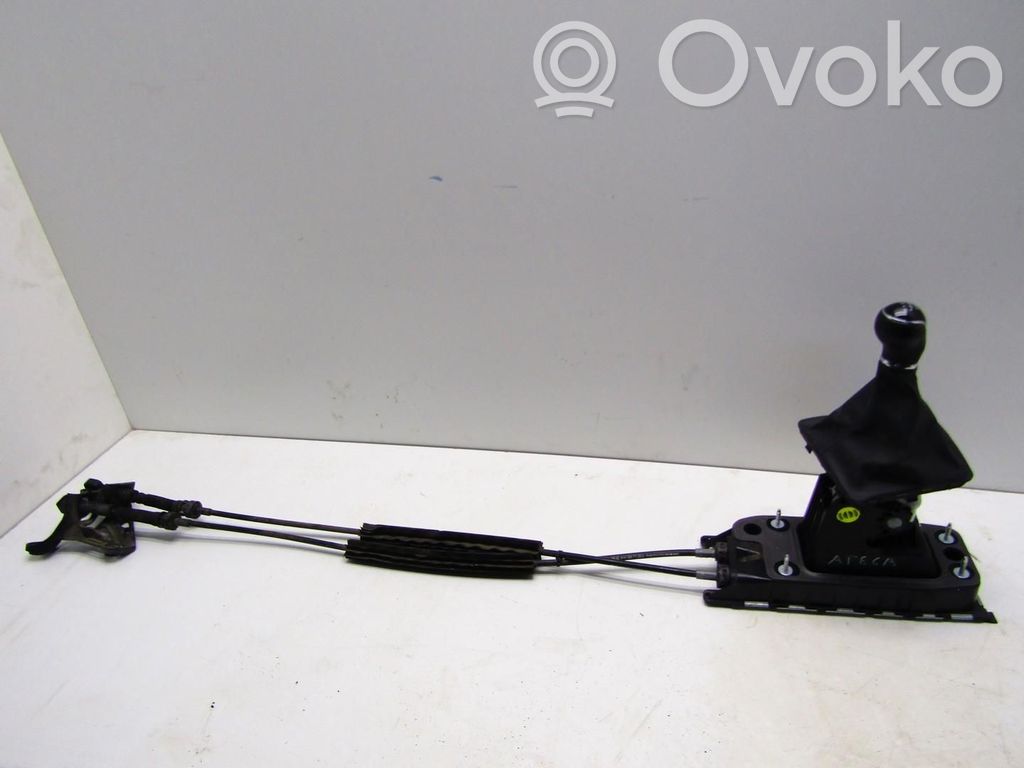Seat Ateca Perilla/embellecedor de cuero de la palanca de cambios 