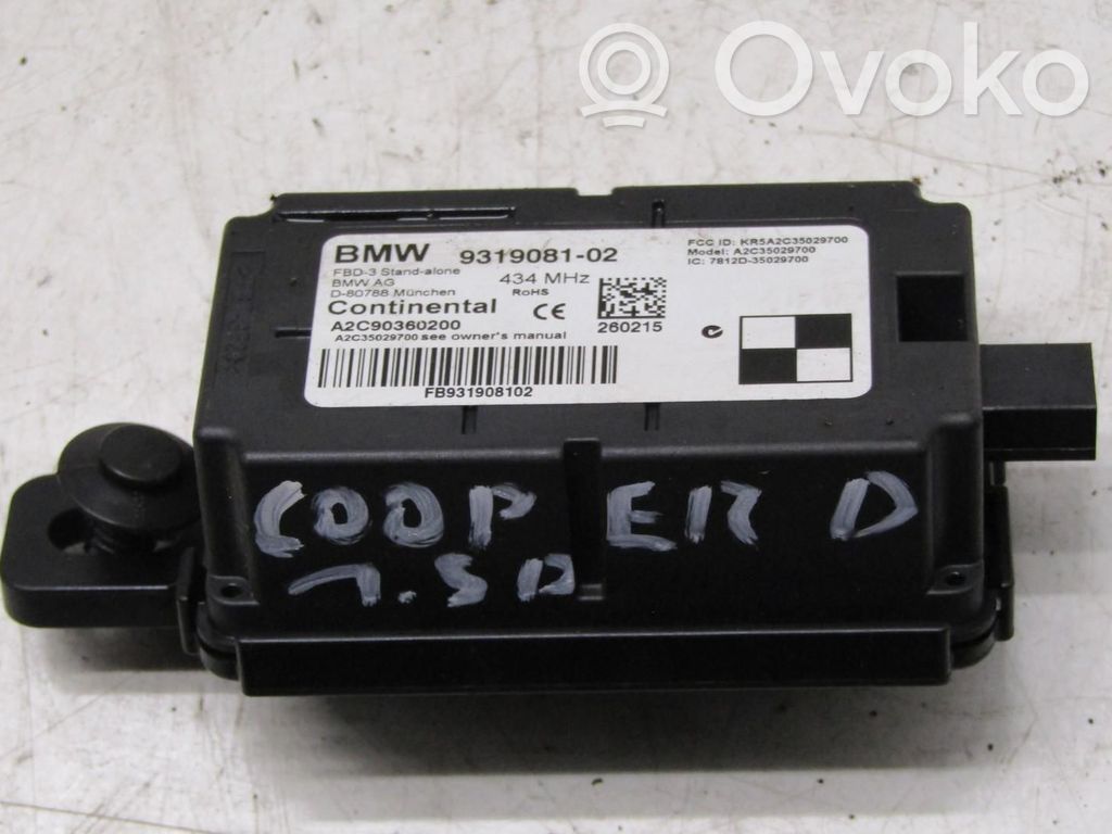 Mini One - Cooper F56 F55 Autres unités de commande / modules 