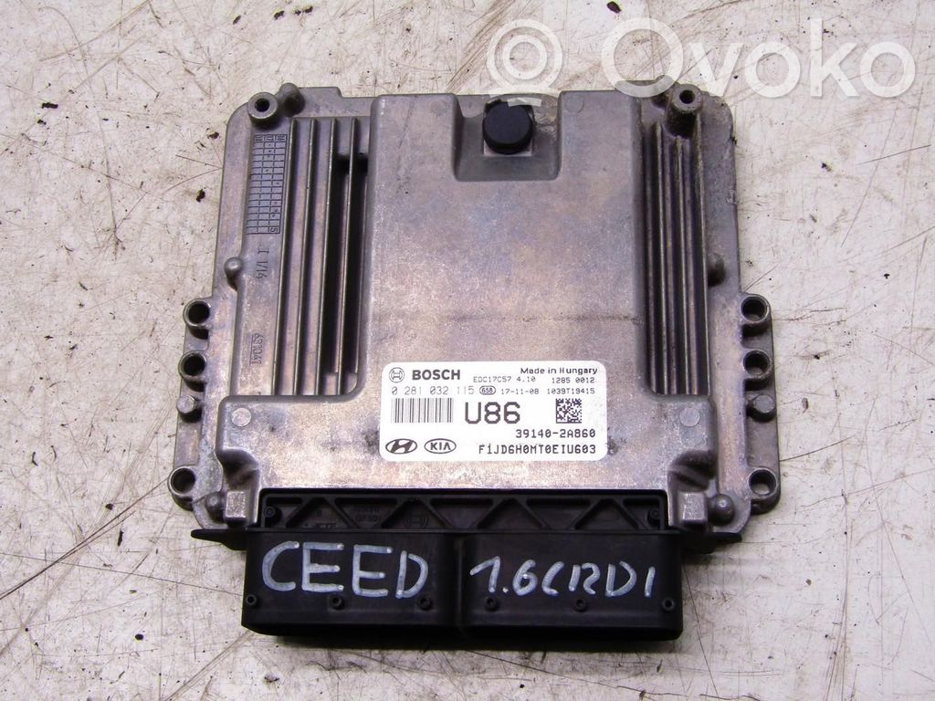 Engine control unit/module ECU   391402A860,391402A860