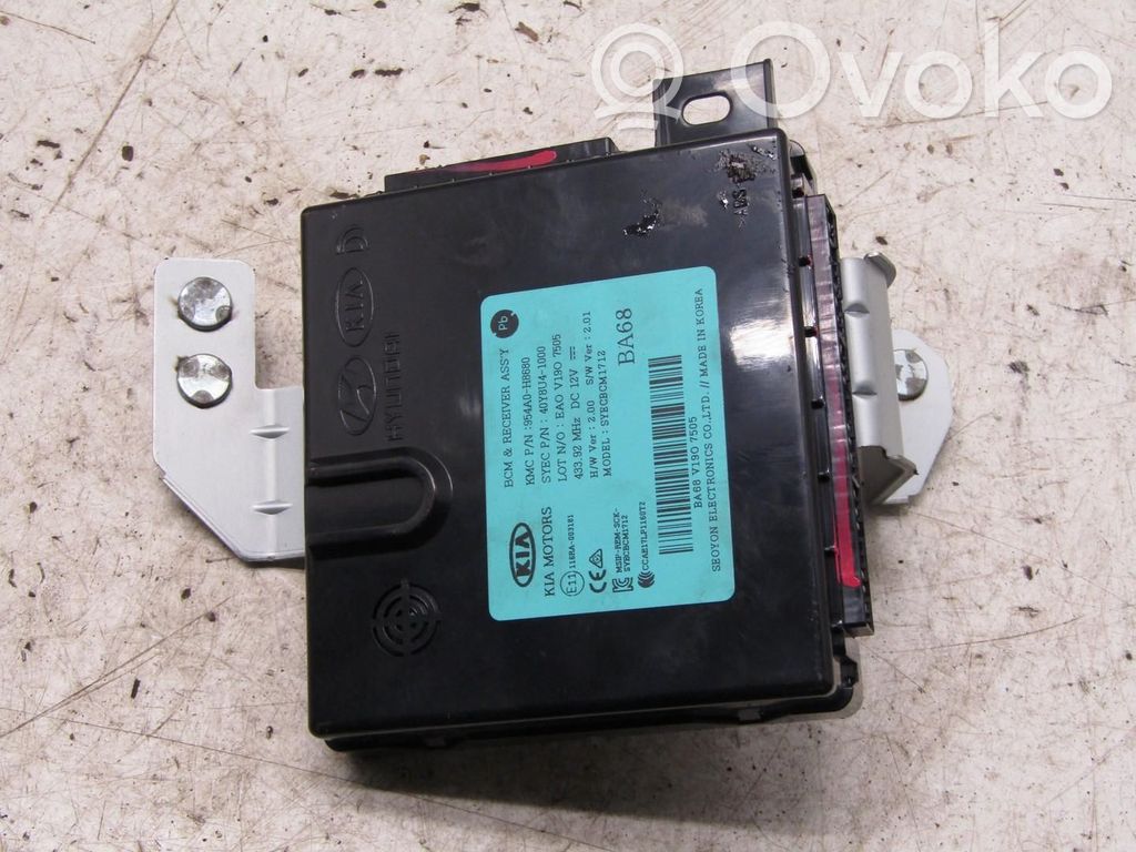 KIA Stonic Engine control unit/module ECU 
