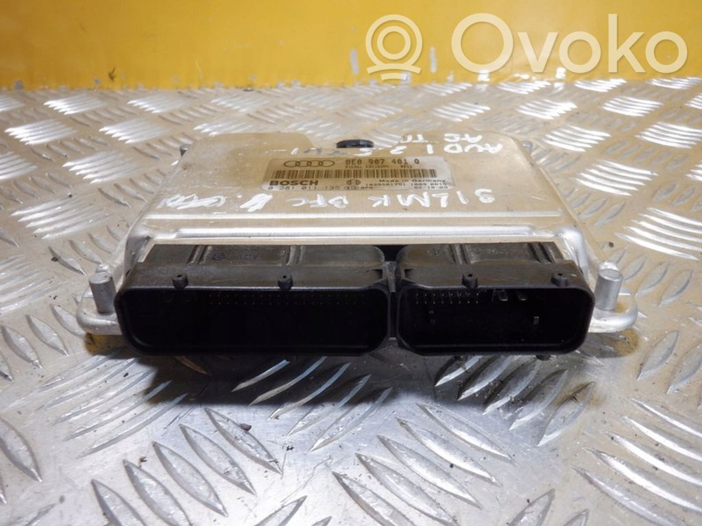 Audi A6 S6 C6 4F Dzinēja vadības bloks 