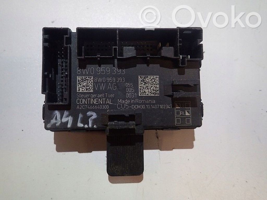 Door control unit/module   8W0959393