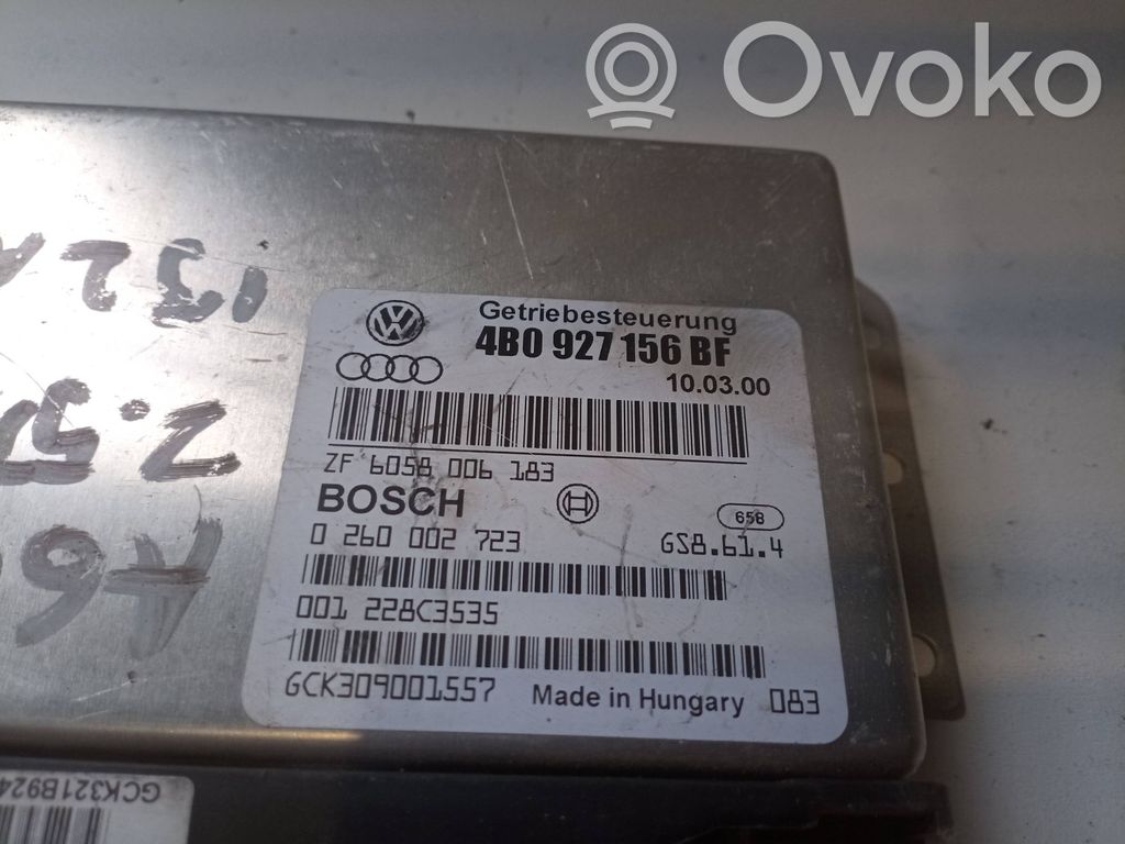 Audi A4 S4 B6 8E 8H Gearbox control unit/module 
