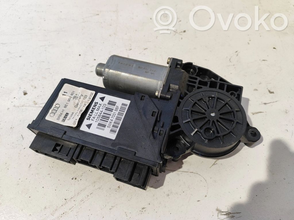 Audi A4 S4 B6 8E 8H Silnik regulatora szyby drzwi przednich 
