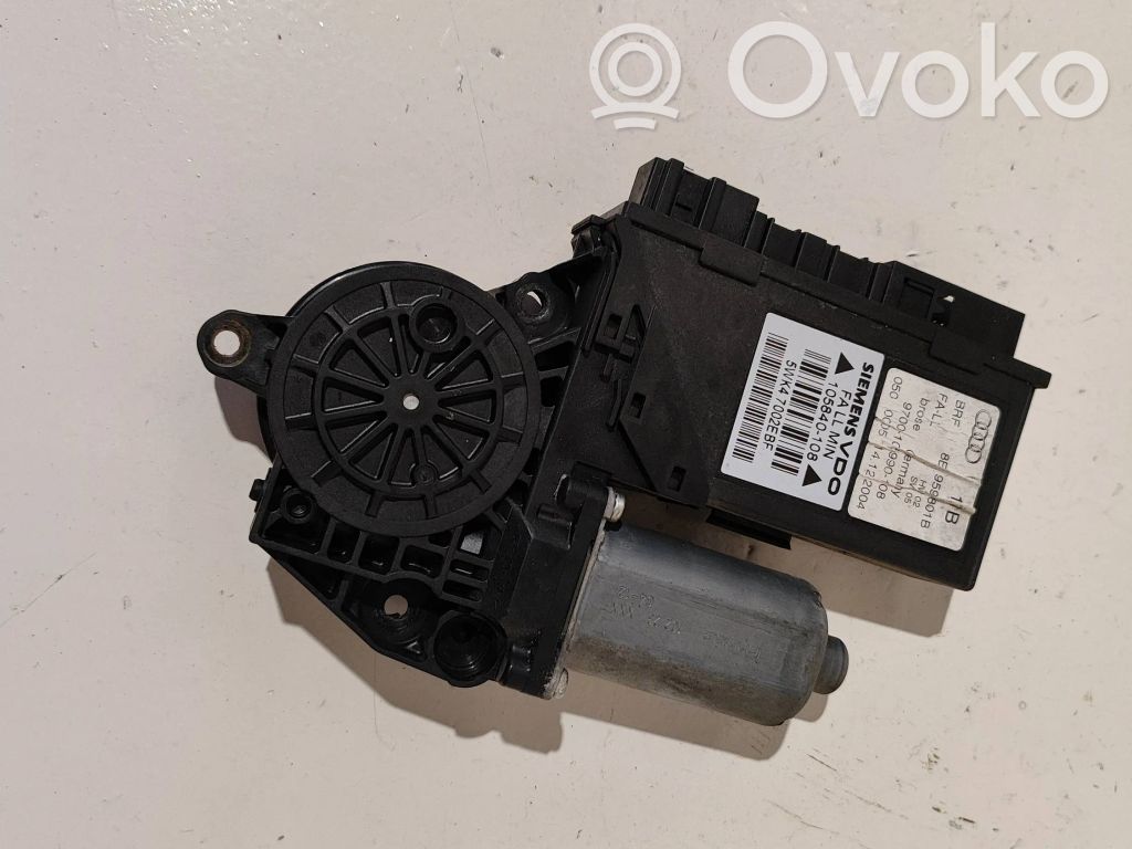 Audi A4 S4 B6 8E 8H Motor macara geam ușă față 