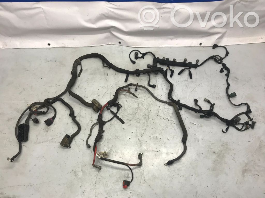 Opel Zafira B Проводка двигателя 