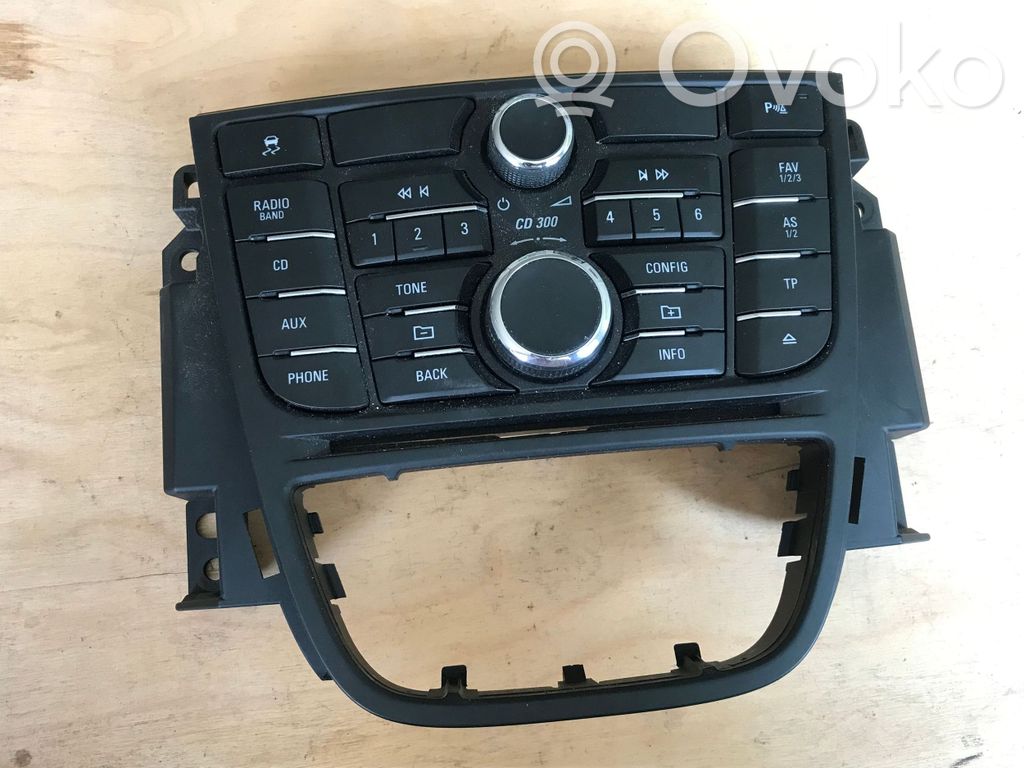 Opel Meriva B Ilmastoinnin ohjainlaite 