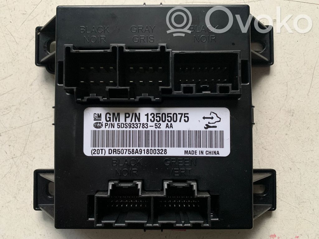 Opel Insignia A Moduł / Sterownik fotela 