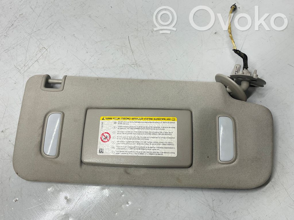 Opel Zafira C Sun visor 
