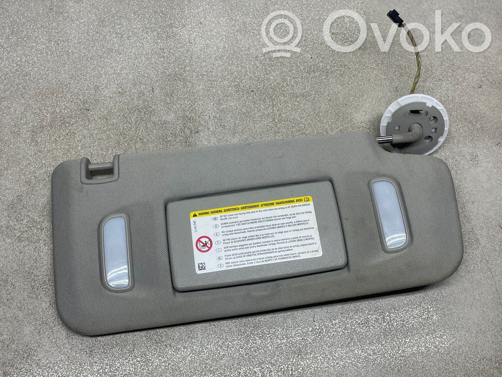 Opel Zafira C Sun visor 