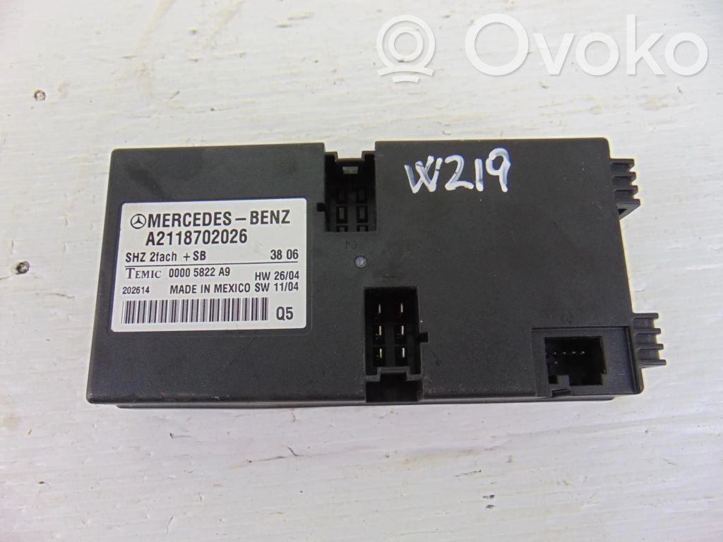Mercedes-Benz CLS C219 SAM control unit 