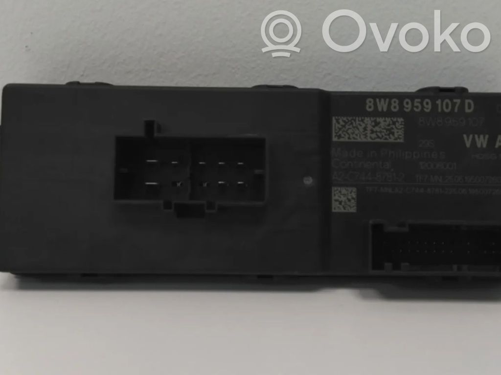 Unidad de control/módulo del maletero/compartimiento de carga   PAB959107,8W8959107B,8W8959107D,9A795910700