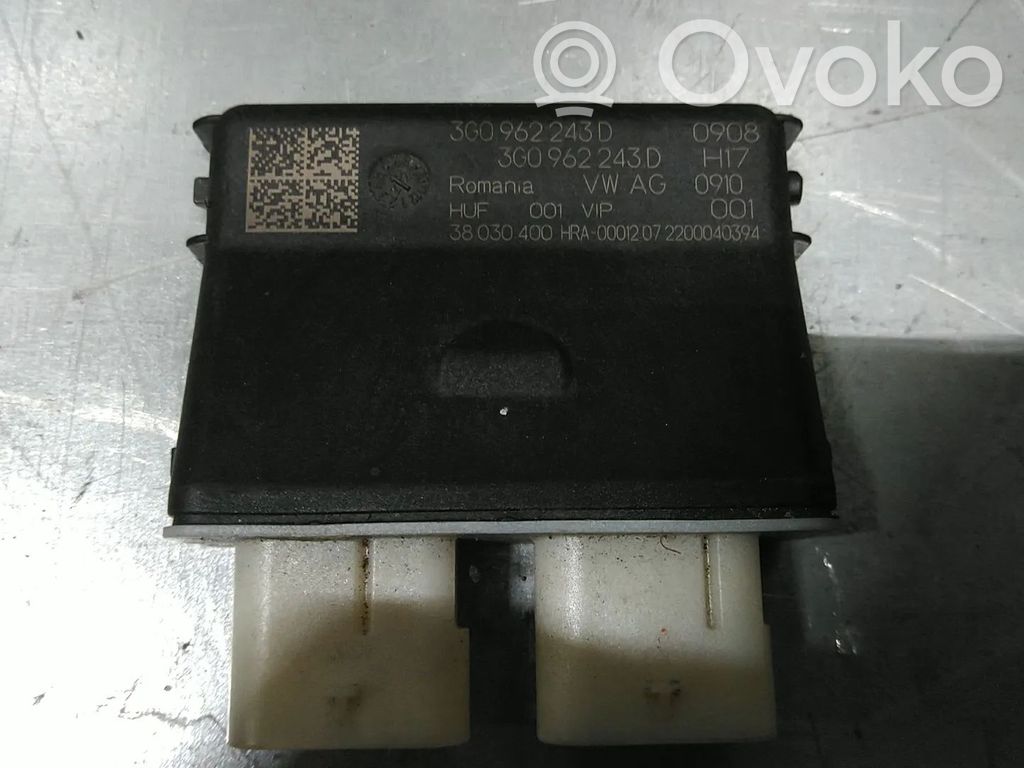 Tailgate/trunk control unit/module   3G0962243D