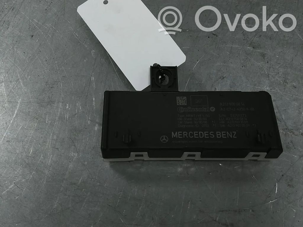 Tailgate/trunk control unit/module   A2139000814,A213900081480