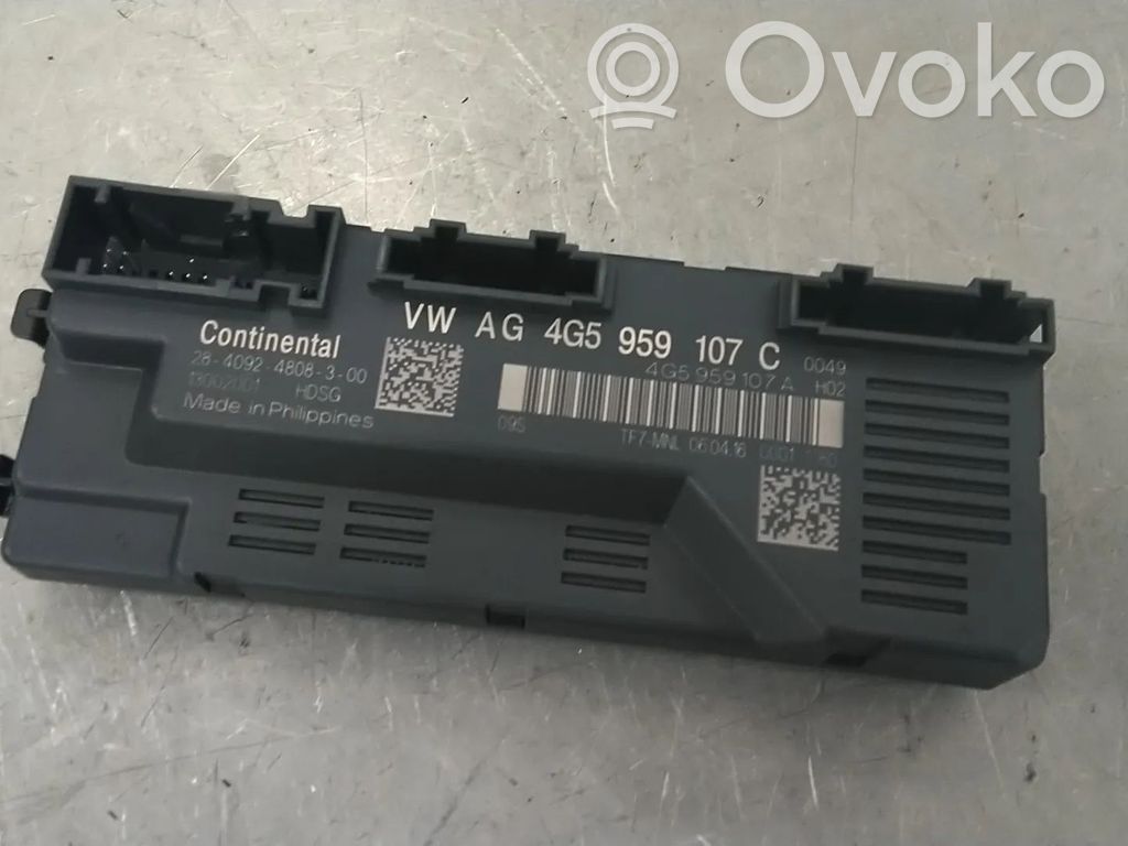 Audi A6 S6 C7 4G Tailgate/trunk control unit/module 