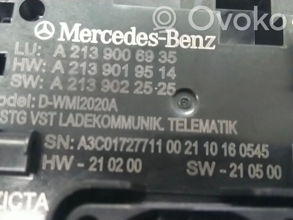 Mercedes-Benz E W213 Module de charge sans fil 