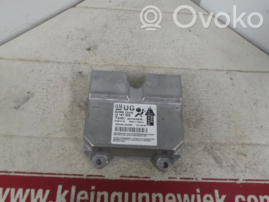 Opel Corsa D Airbag control unit/module 