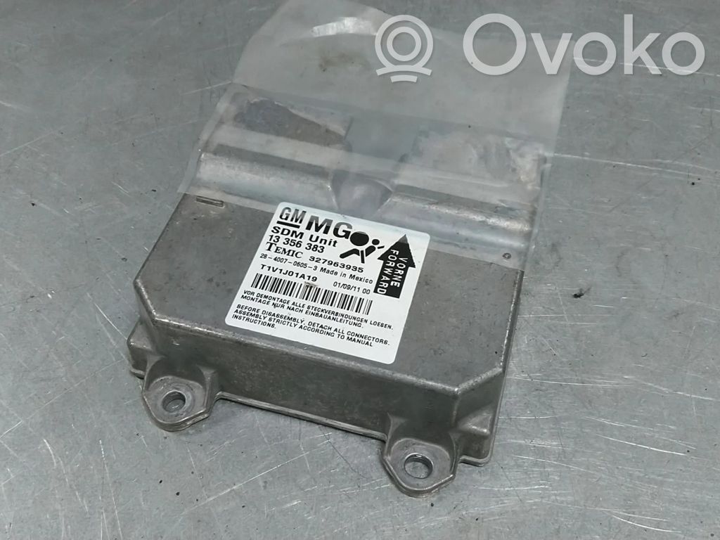 Opel Corsa D Airbag control unit/module 