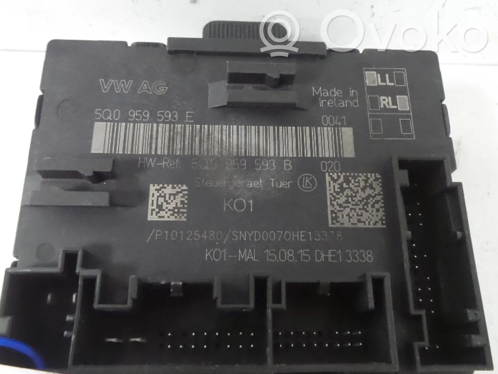 Door control unit/module   5Q0959393E