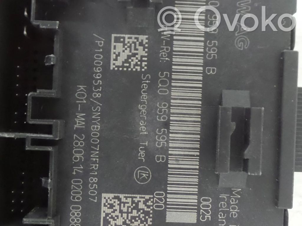 Unité de commande module de porte   5Q0959395B