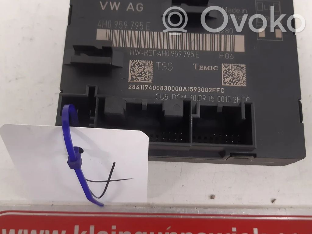 Door control unit/module   4H0959795E