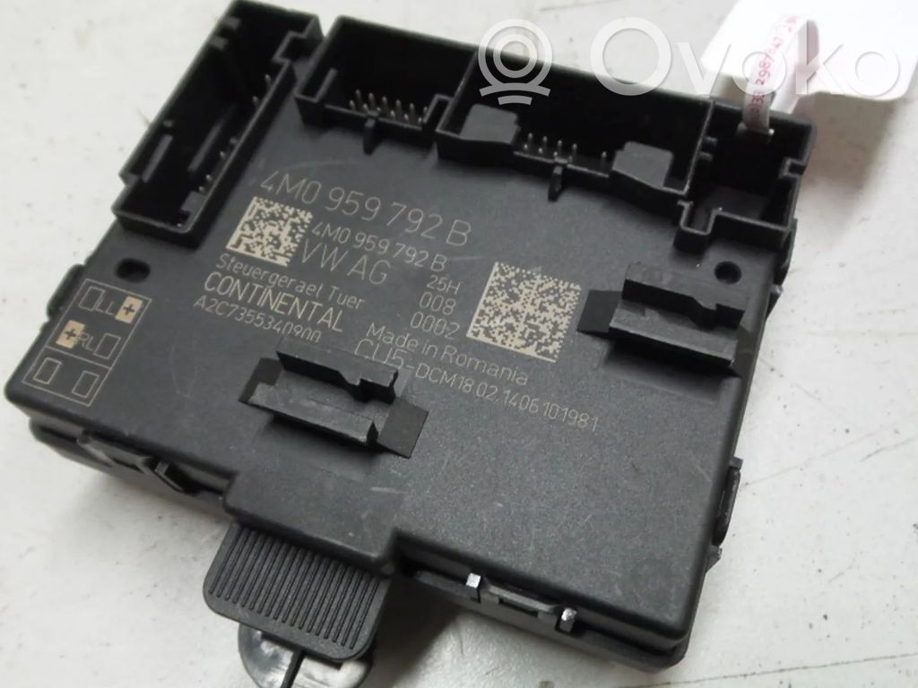 Door control unit/module   4M0959792B