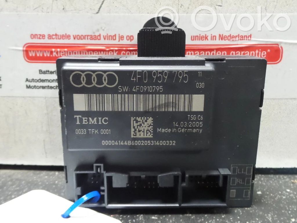 Door control unit/module   4F0959795,4F0959795A