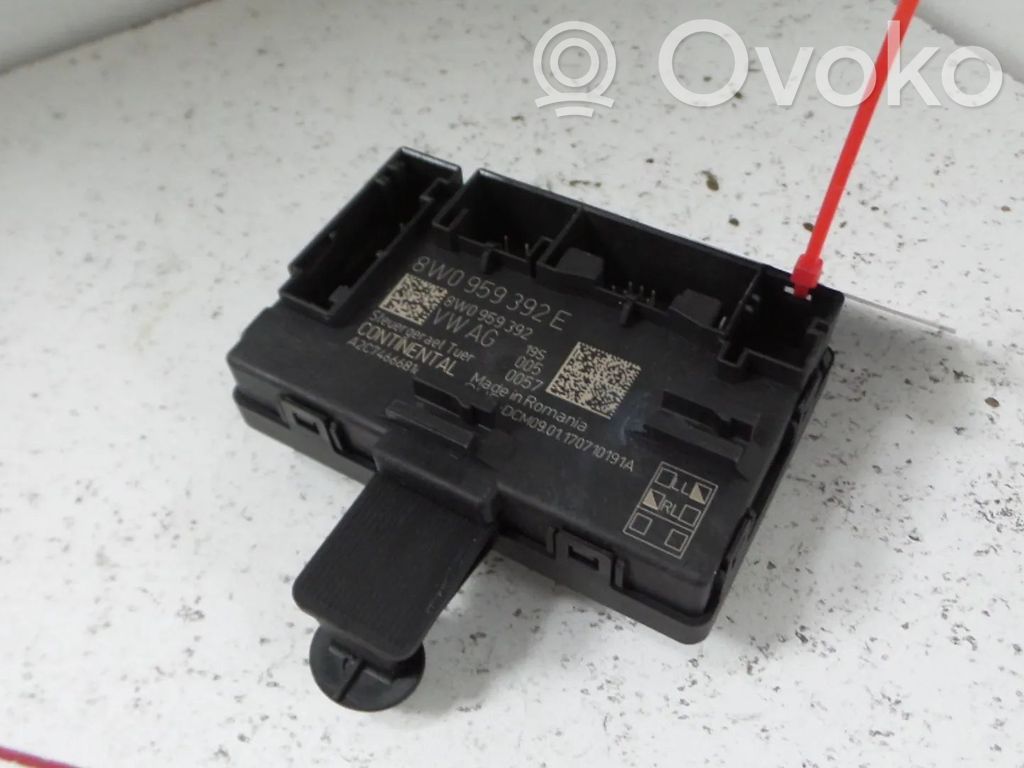 Door control unit/module   8W0959392,8W0959392E